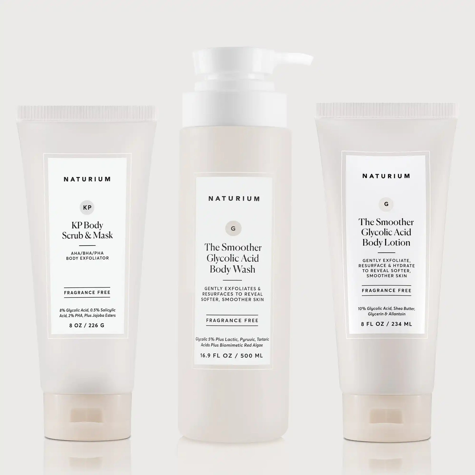 the-glycolic-acid-body-bundle-z9 NATR_KPScrub_SmootherBodyWash_SmootherLotion_Bundle_ecomm.webp